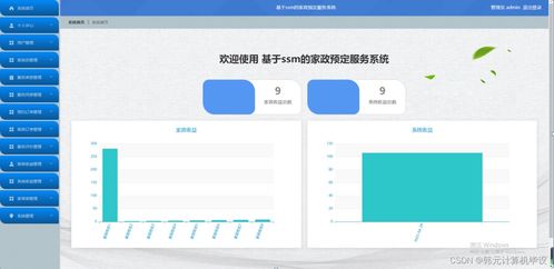 基于SSM框架的家政预约服务系统设计与实现